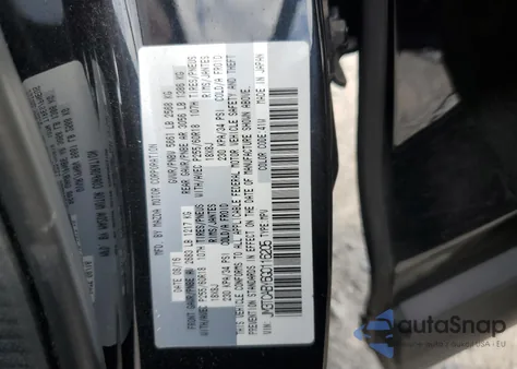 2016 Mazda Cx-9 Touring z USA, uszkodzony, nr VIN JM3TCABY6G0116205